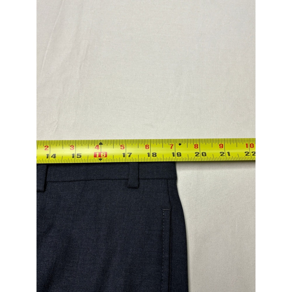 Brooks Brothers 346 Mens Wool Stretch Dress Pants Charcoal Grey W38 L29 73551027 - Picture 6 of 10